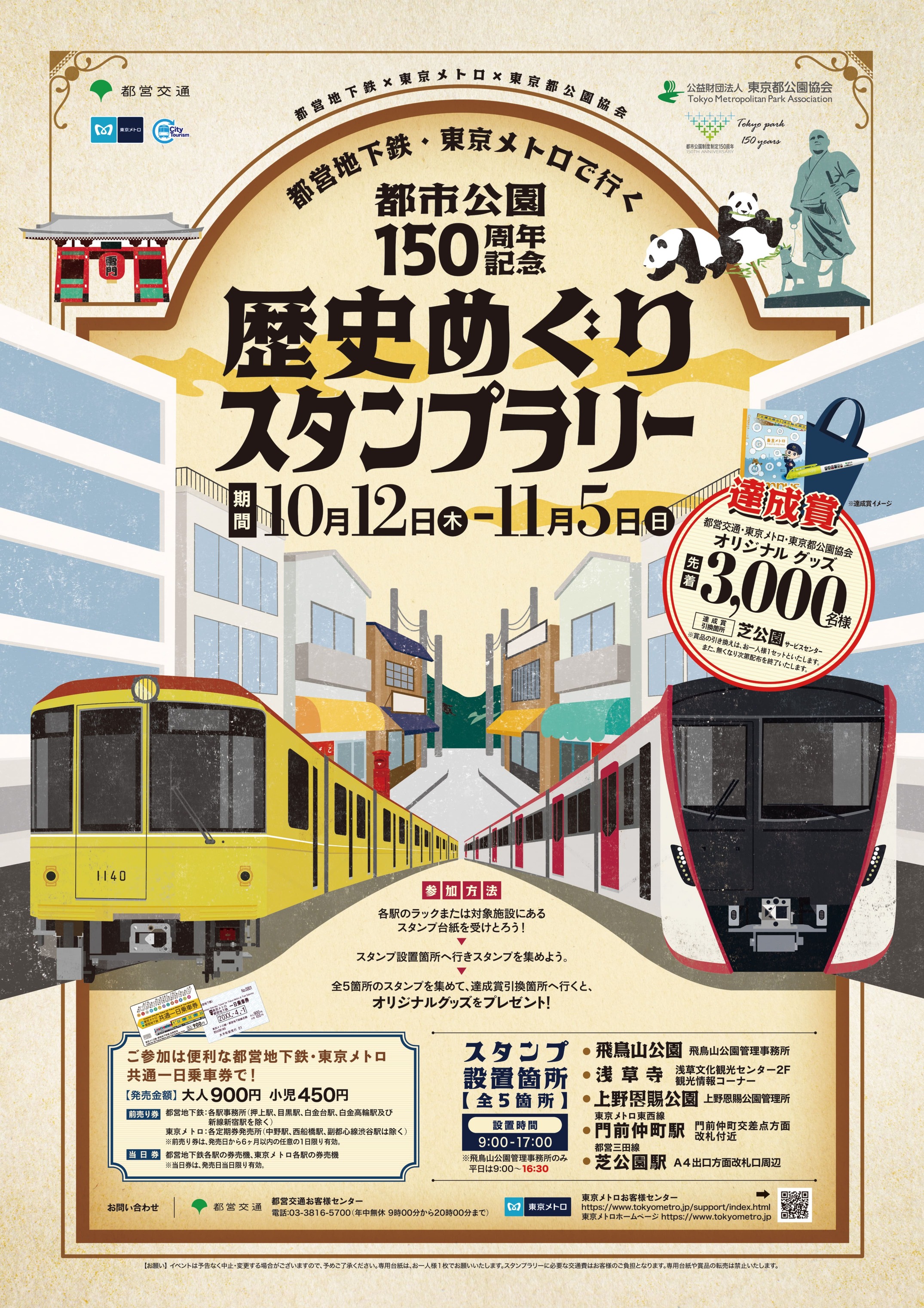歴史めぐりデジタルスタンプラリー図