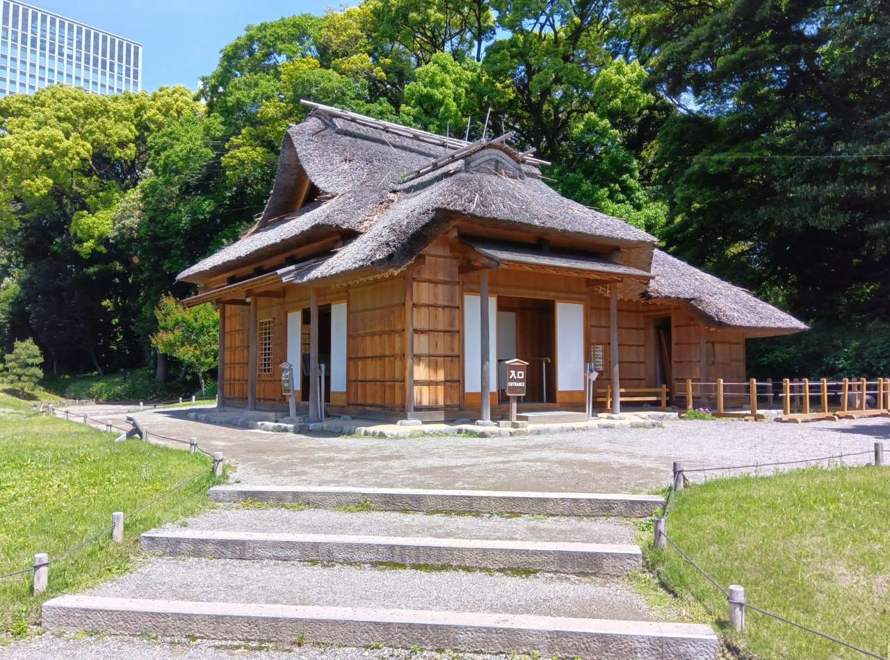 浜離宮恩賜庭園250511鷹の御茶屋