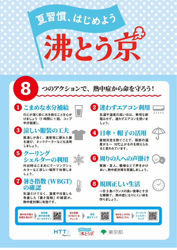 （環境局）ポスター　夏習慣、はじめよう