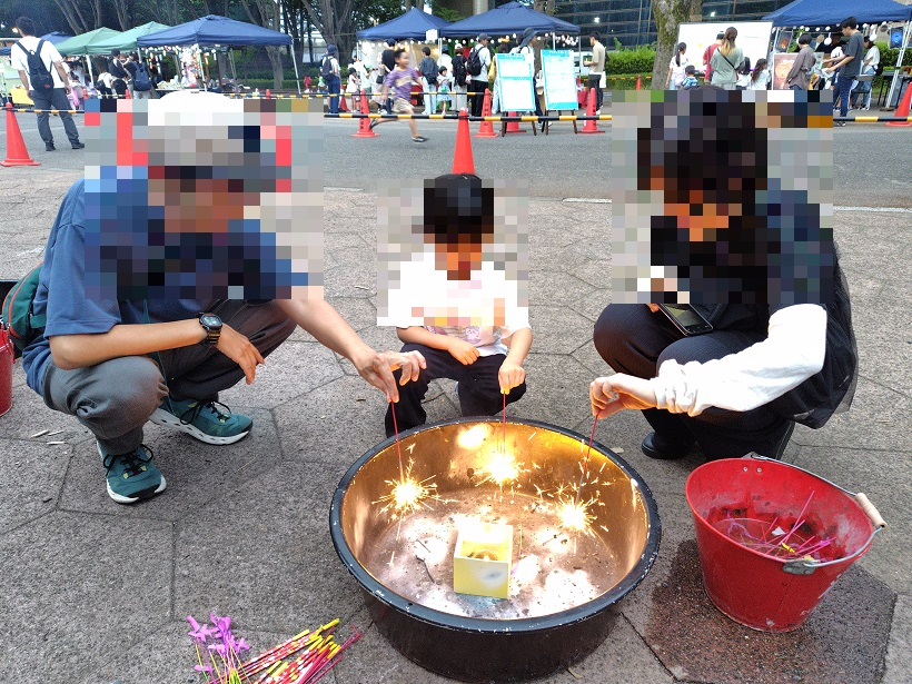 小金井公園20250712花火スクールとミニミニ夏祭り (44)2