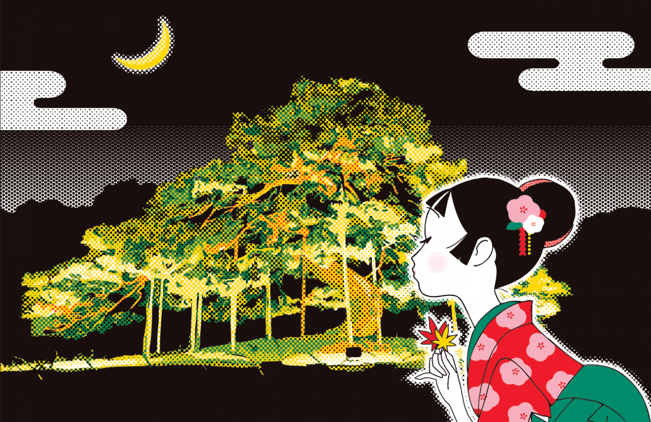 ⑧小梅ちゃん重ね押しスタンプ画像