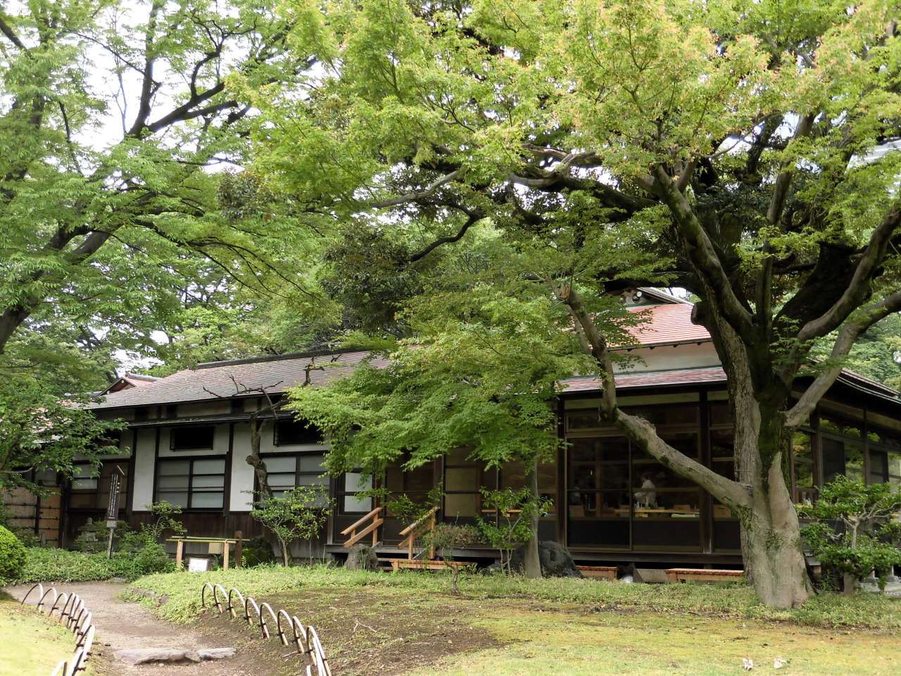 小石川後楽園190702涵徳亭
