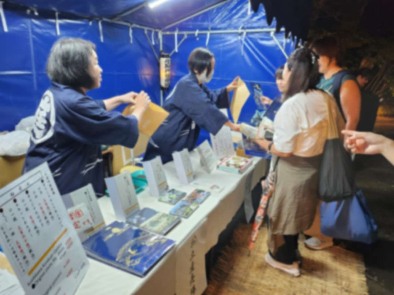 本部テント(加工後)