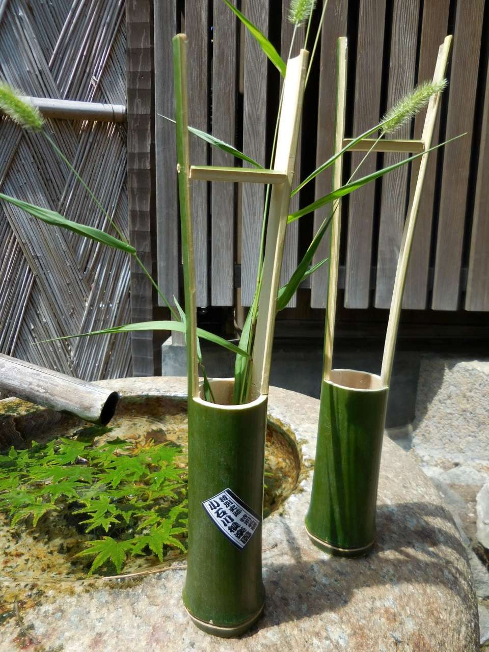 竹細工（一輪挿し）