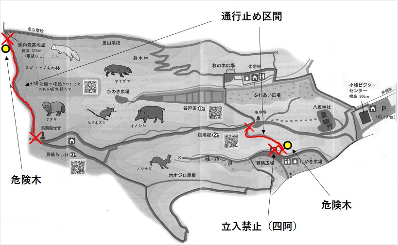 通行止め図面