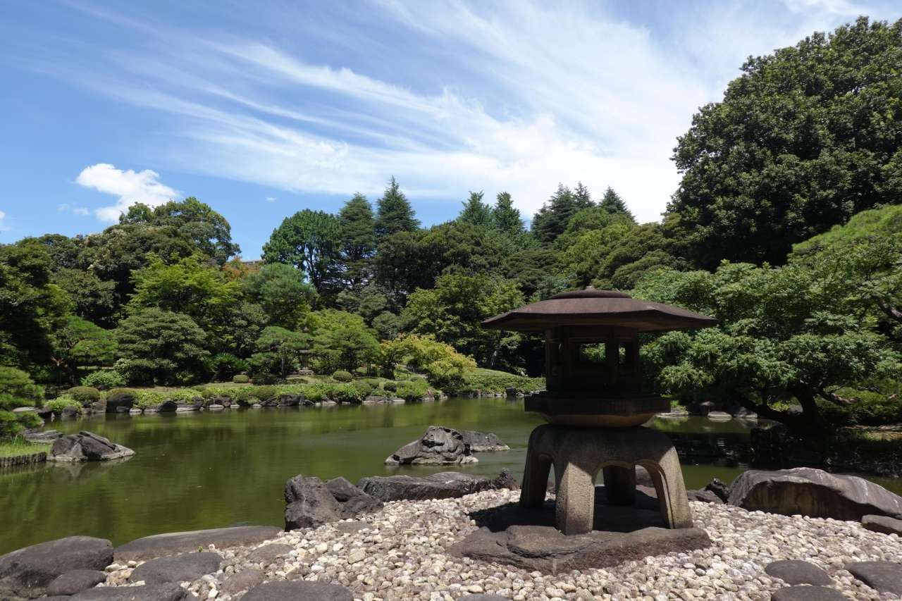 旧古河庭園250720日本庭園 (2)