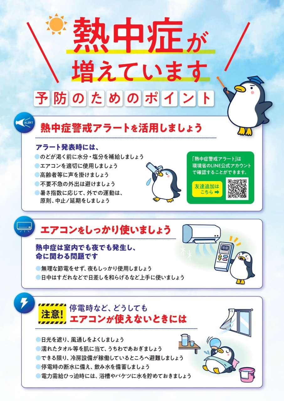熱中症ポスター
