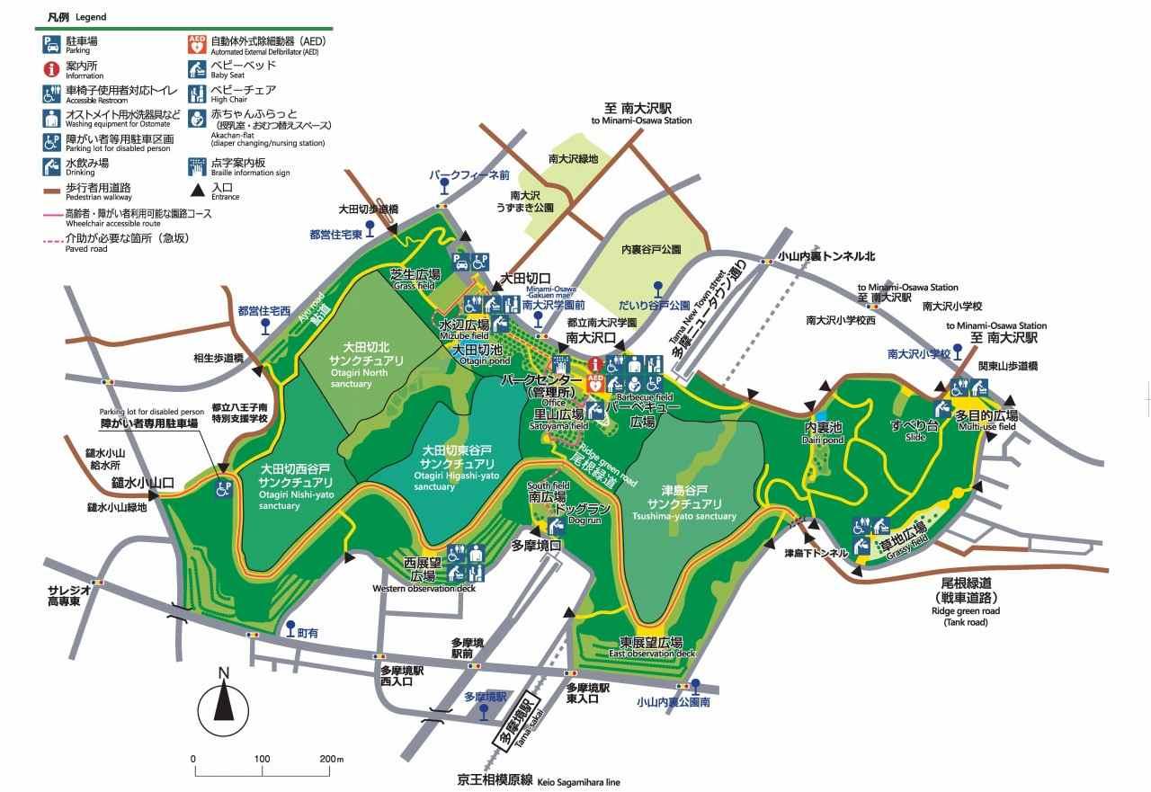 小山内裏公園_園内マップ