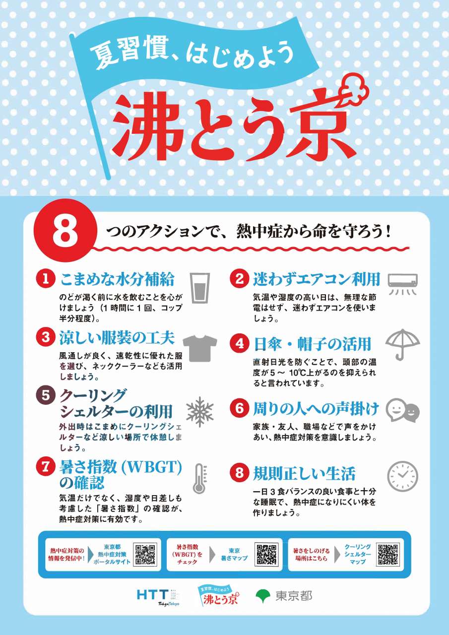 （環境局）ポスター　夏習慣、はじめよう