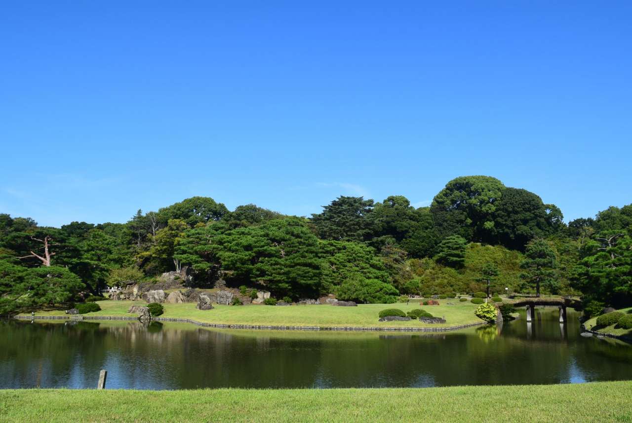 六義園250924中の島 (4)