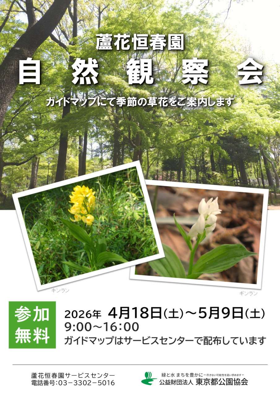 R８自然観察会ポスター