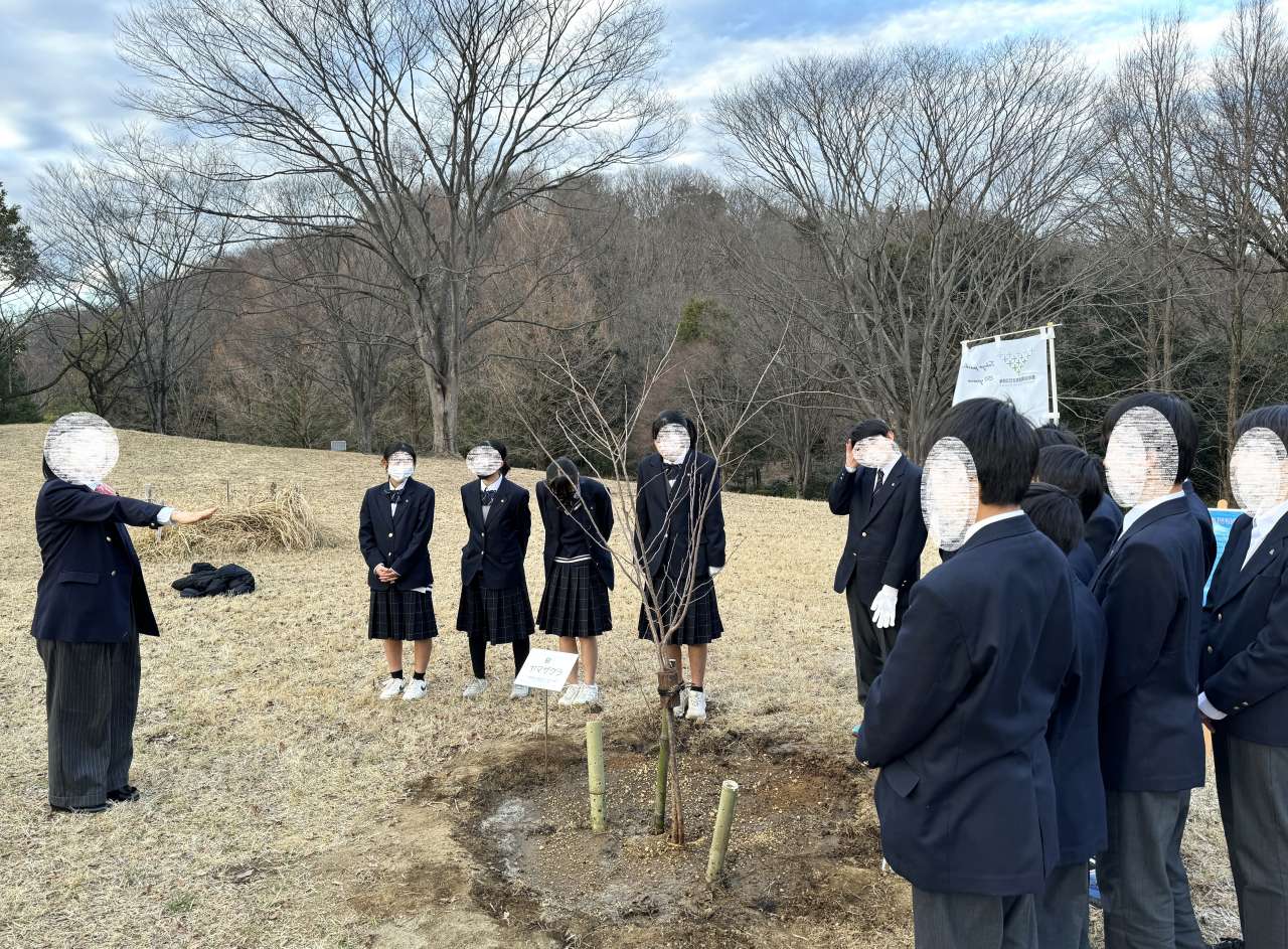 桜ヶ丘公園240216150周年記念植樹 (27)