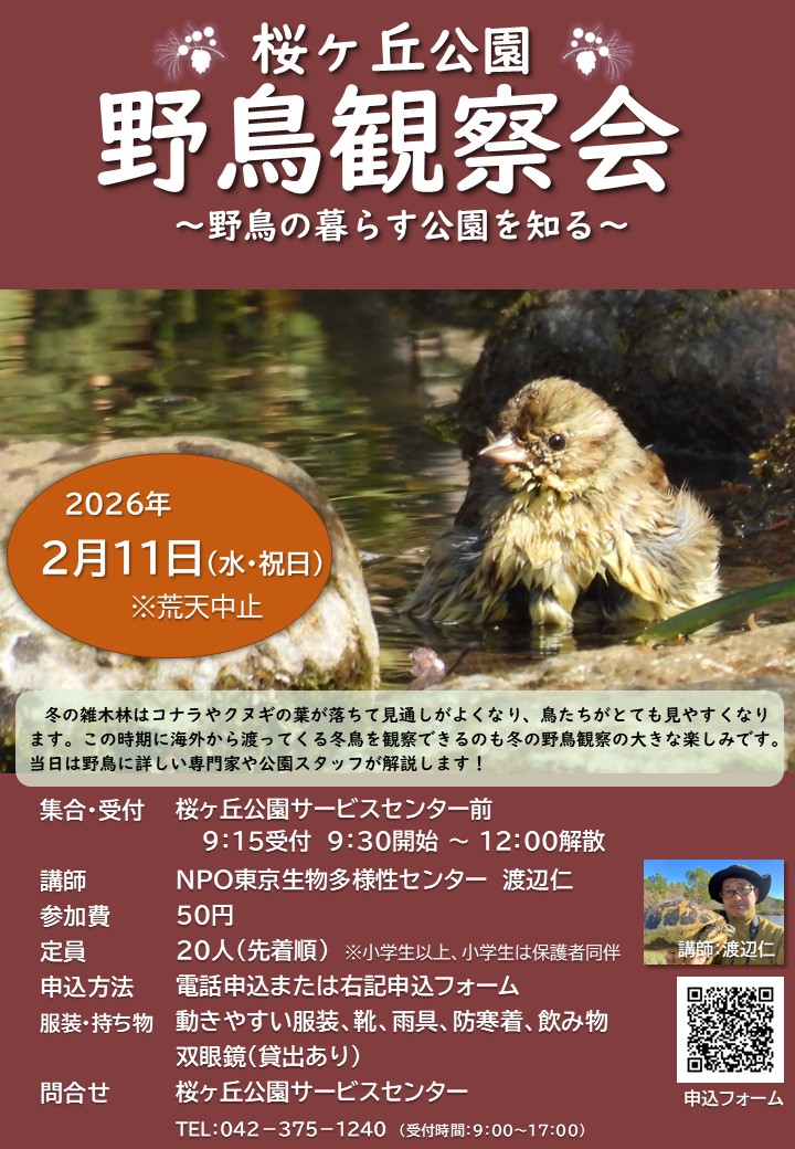 R7　野鳥観察会チラシ