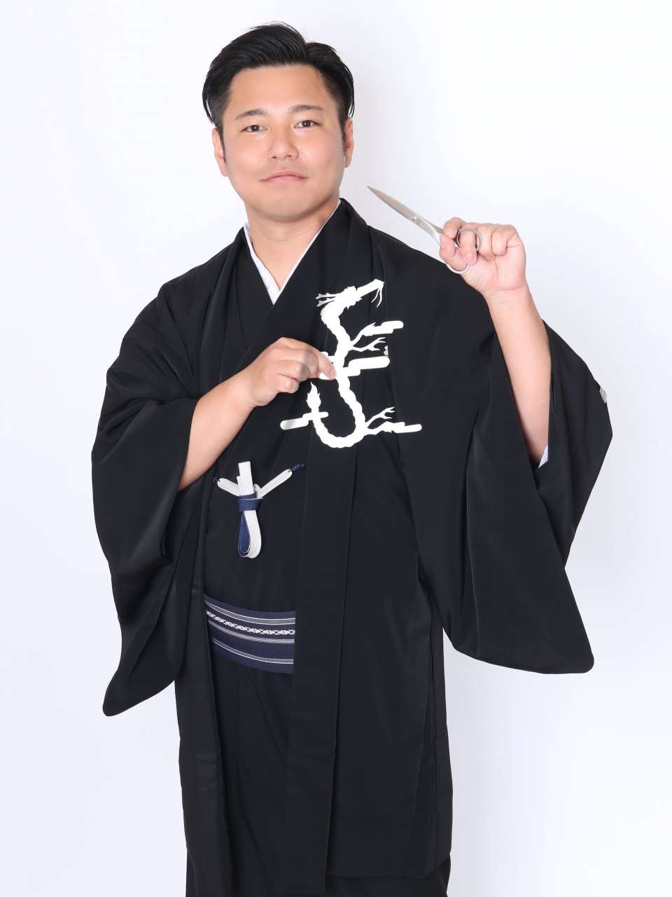 「紙切り」演者：林家 楽三郎 氏