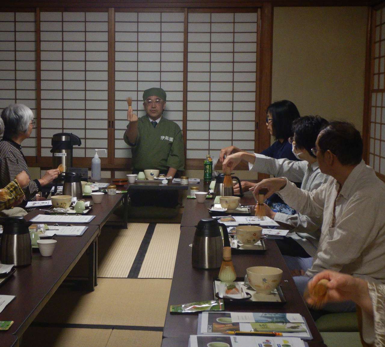 おいしいお抹茶の点て方⑦