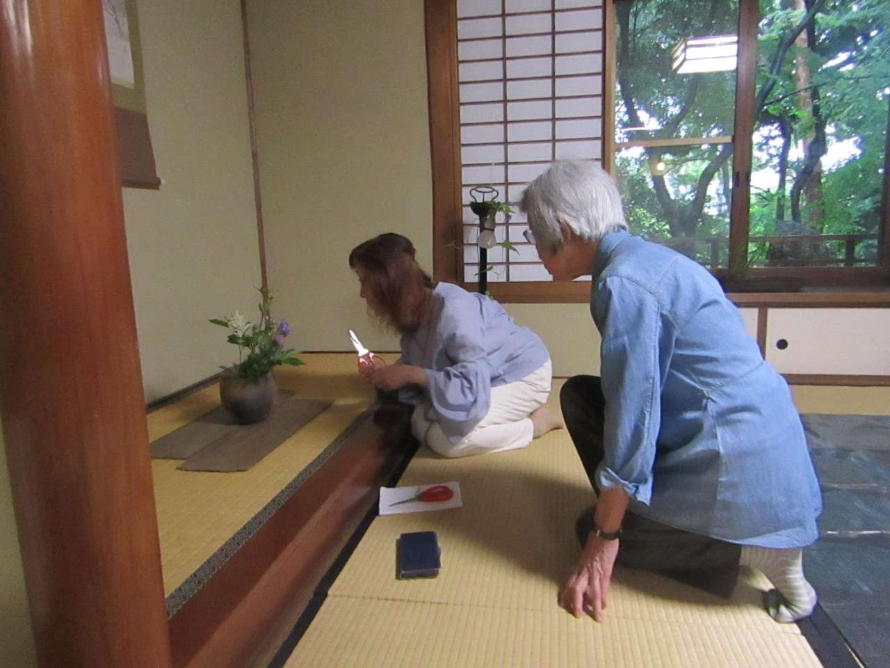 殿ヶ谷戸庭園250517武蔵野の初夏をいける㉝