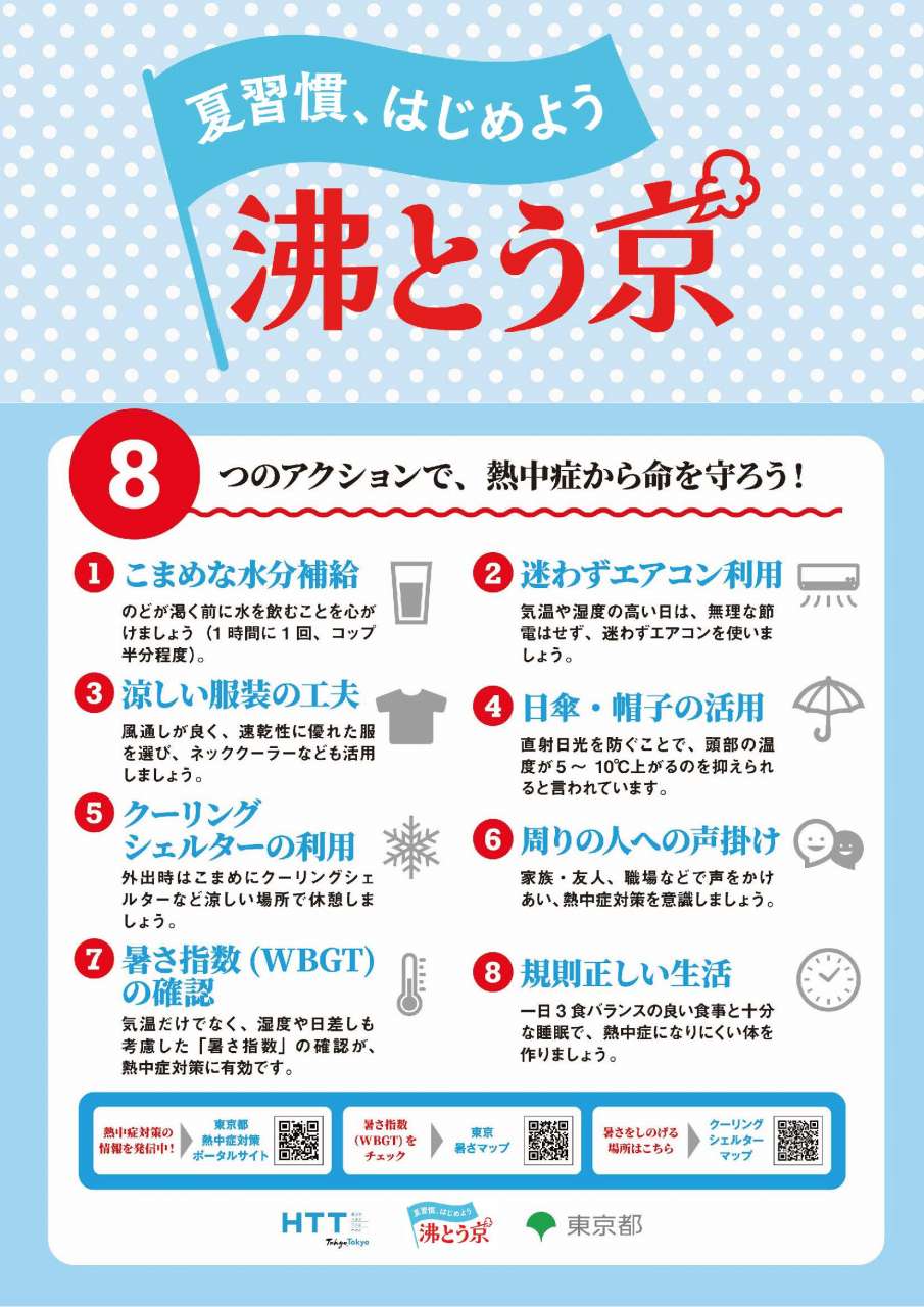 （環境局）ポスター　夏習慣、はじめよう