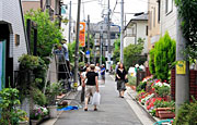 住宅地緑化の様子写真