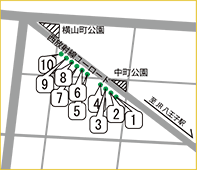 29年度緑化実施箇所マップ図