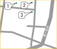 26年度緑化実施箇所マップ図