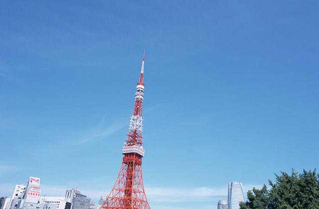 東京タワー外観風景