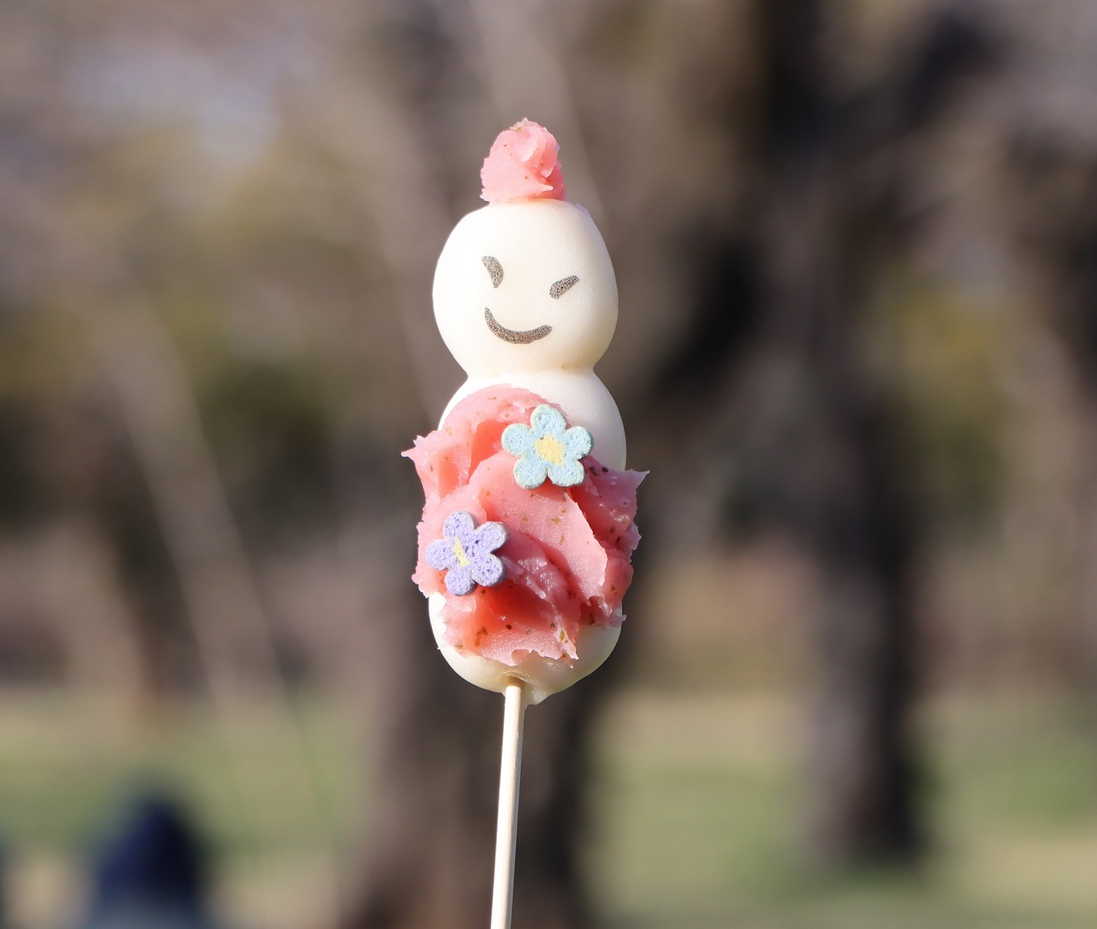 お花のやきもち　桜あん
