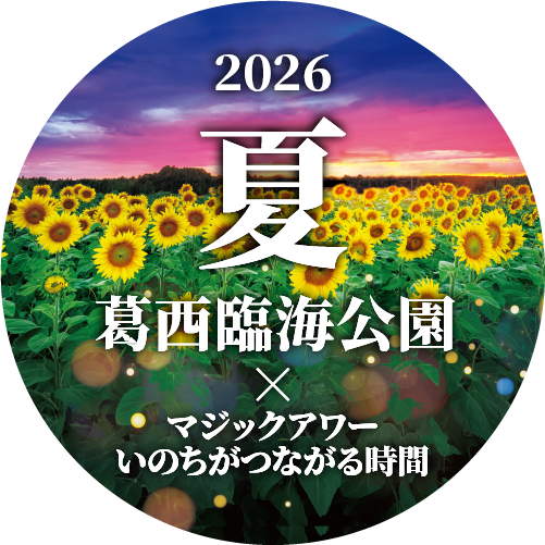 花と光のムーブメント|葛西臨海公園
