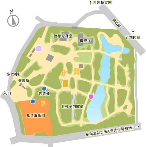 园内指南图