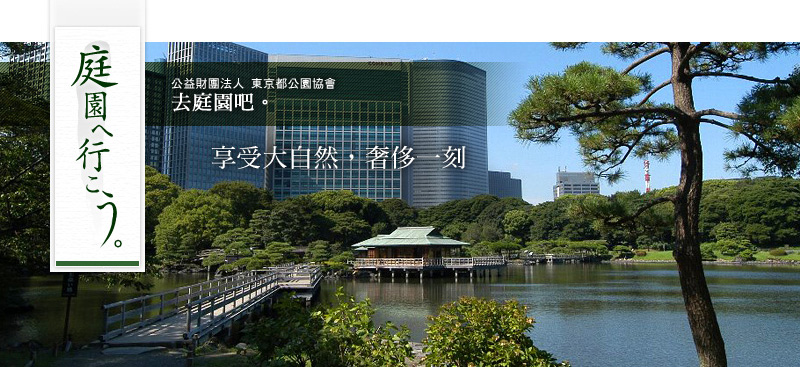 去庭園吧。