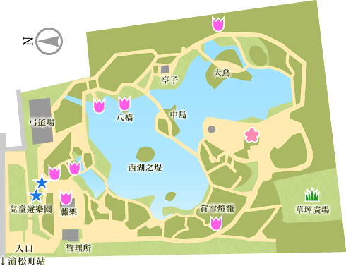 園內指南圖