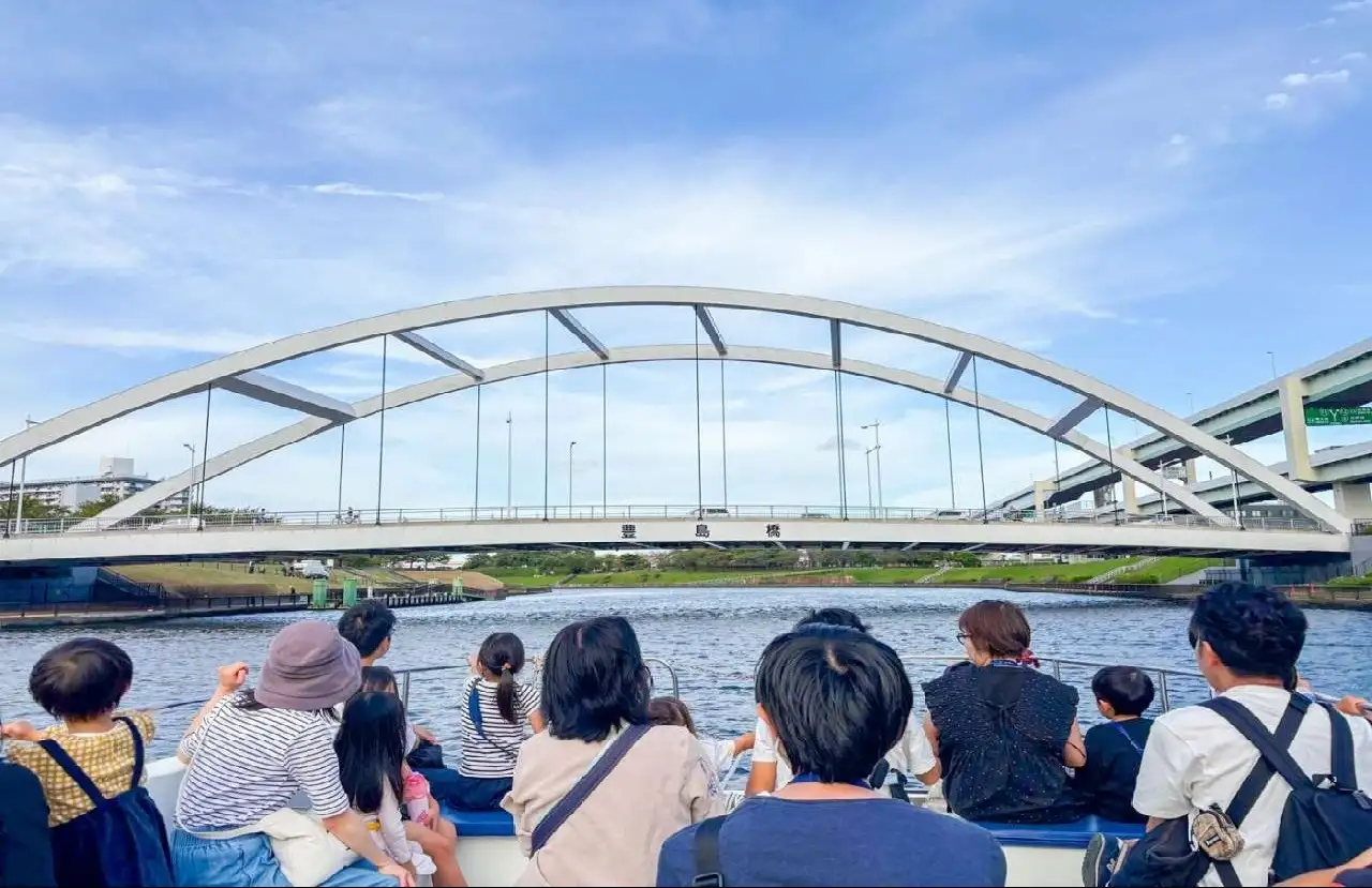 隅田川クルーズ豊島橋
